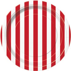 Red and White Striped