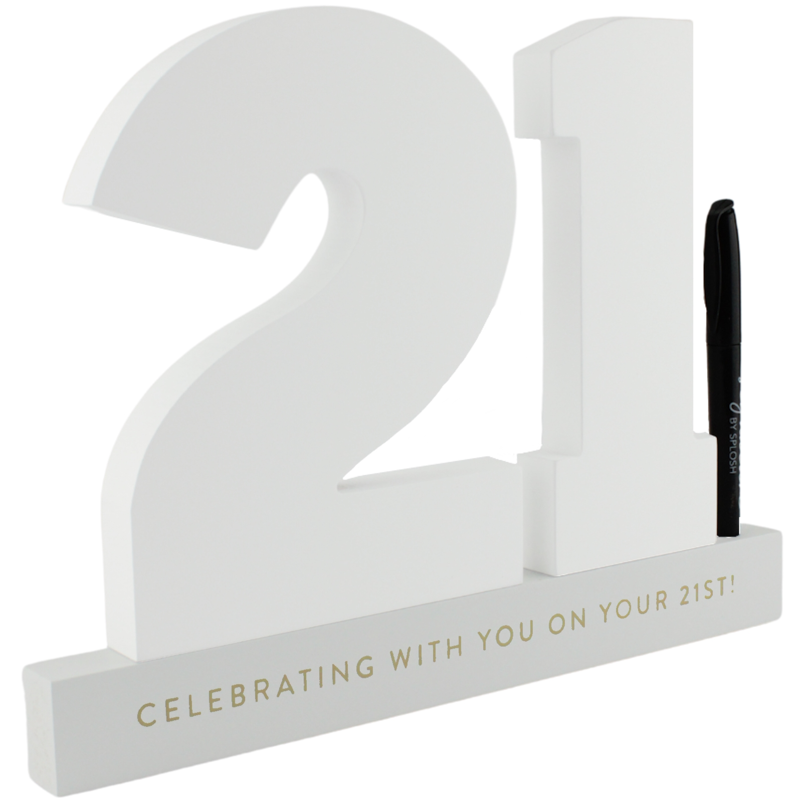 21st Birthday Signature Number