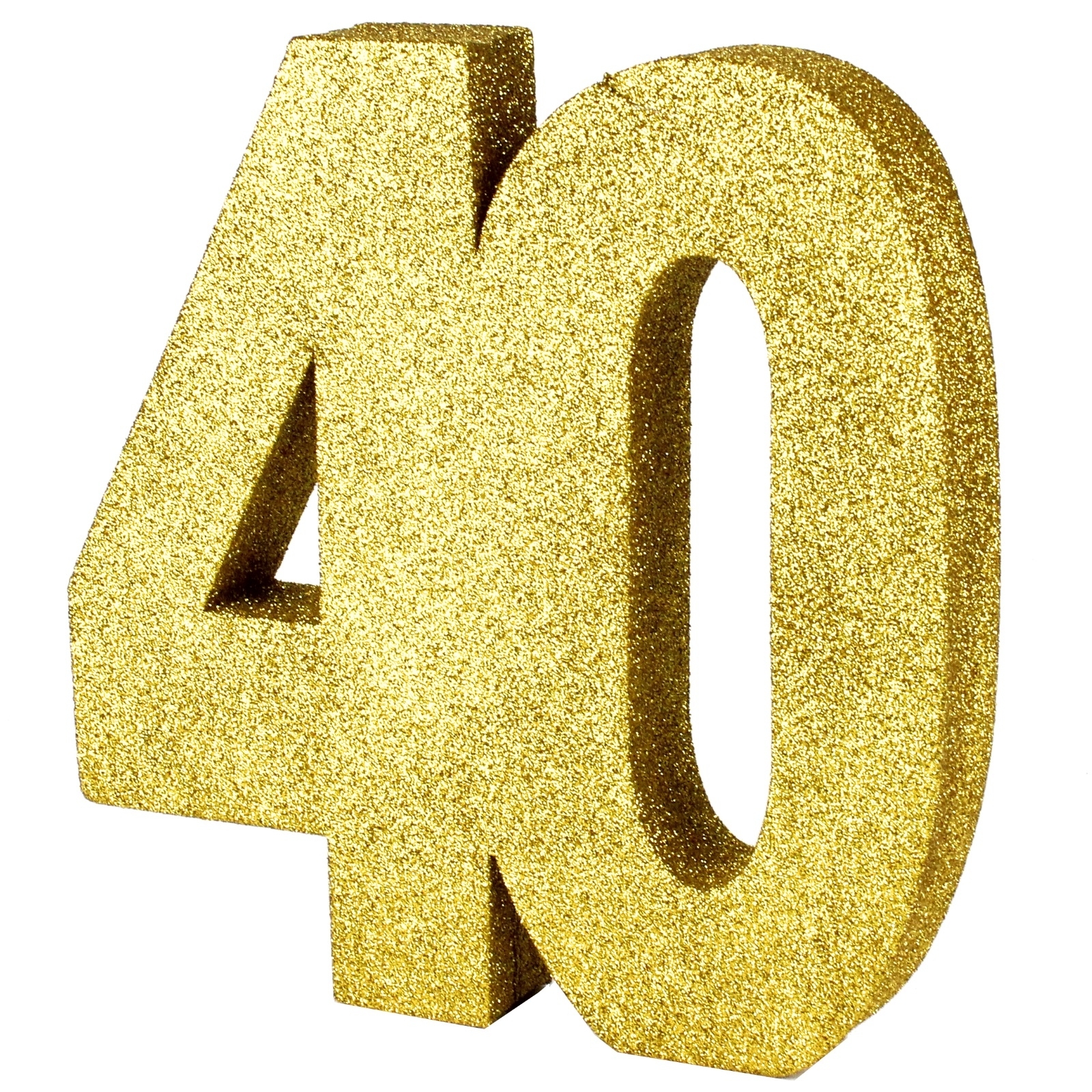 Gold Foam Glitter 40 Decoration