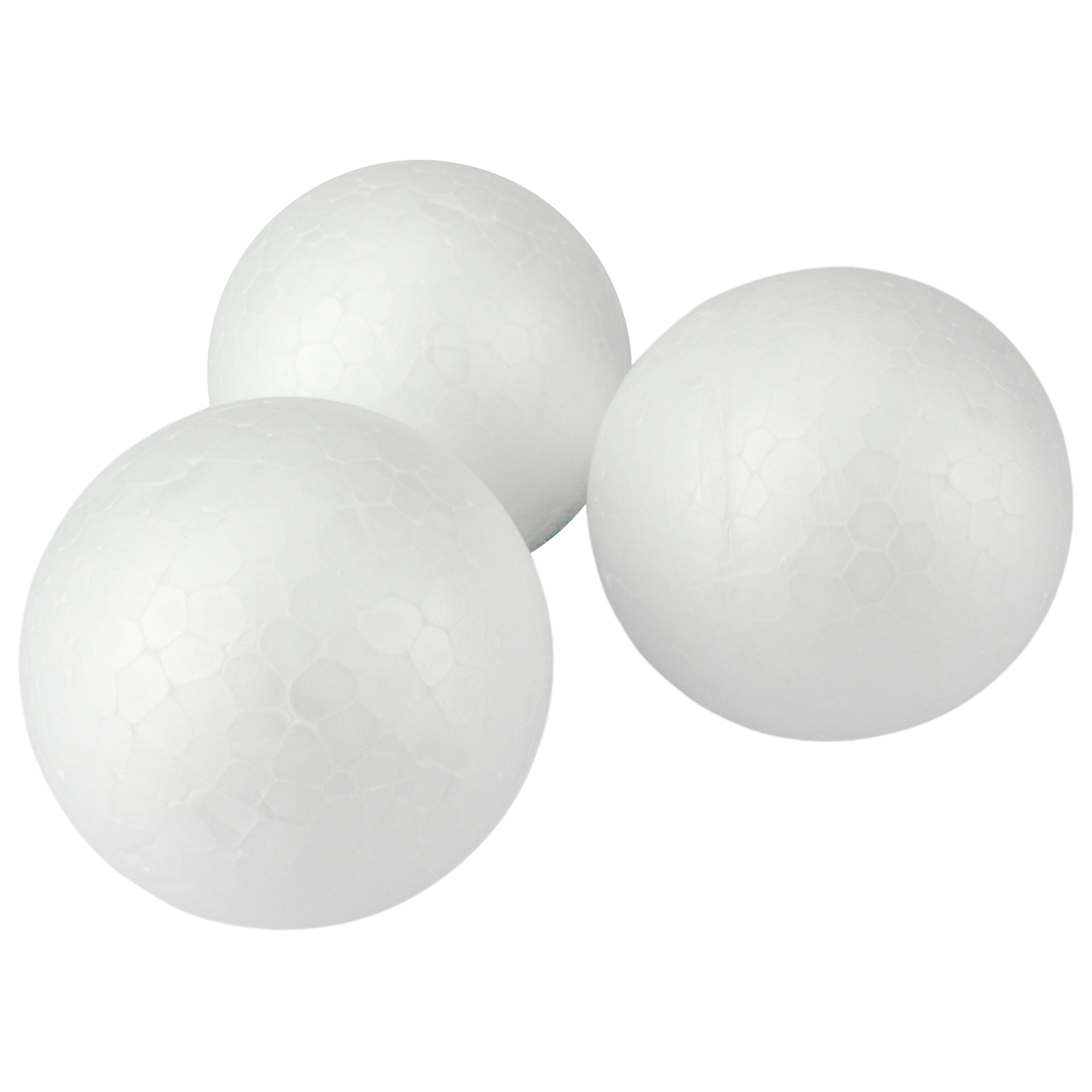 White Styrofoam Balls 5.5cm (Pack of 6) 