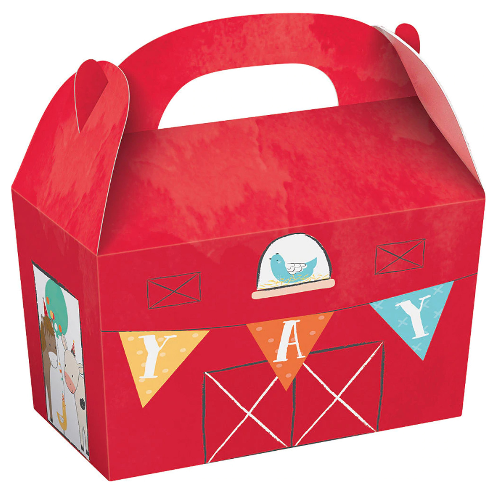 Barnyard Birthday Lolly/Treat Boxes (Pack of 8)