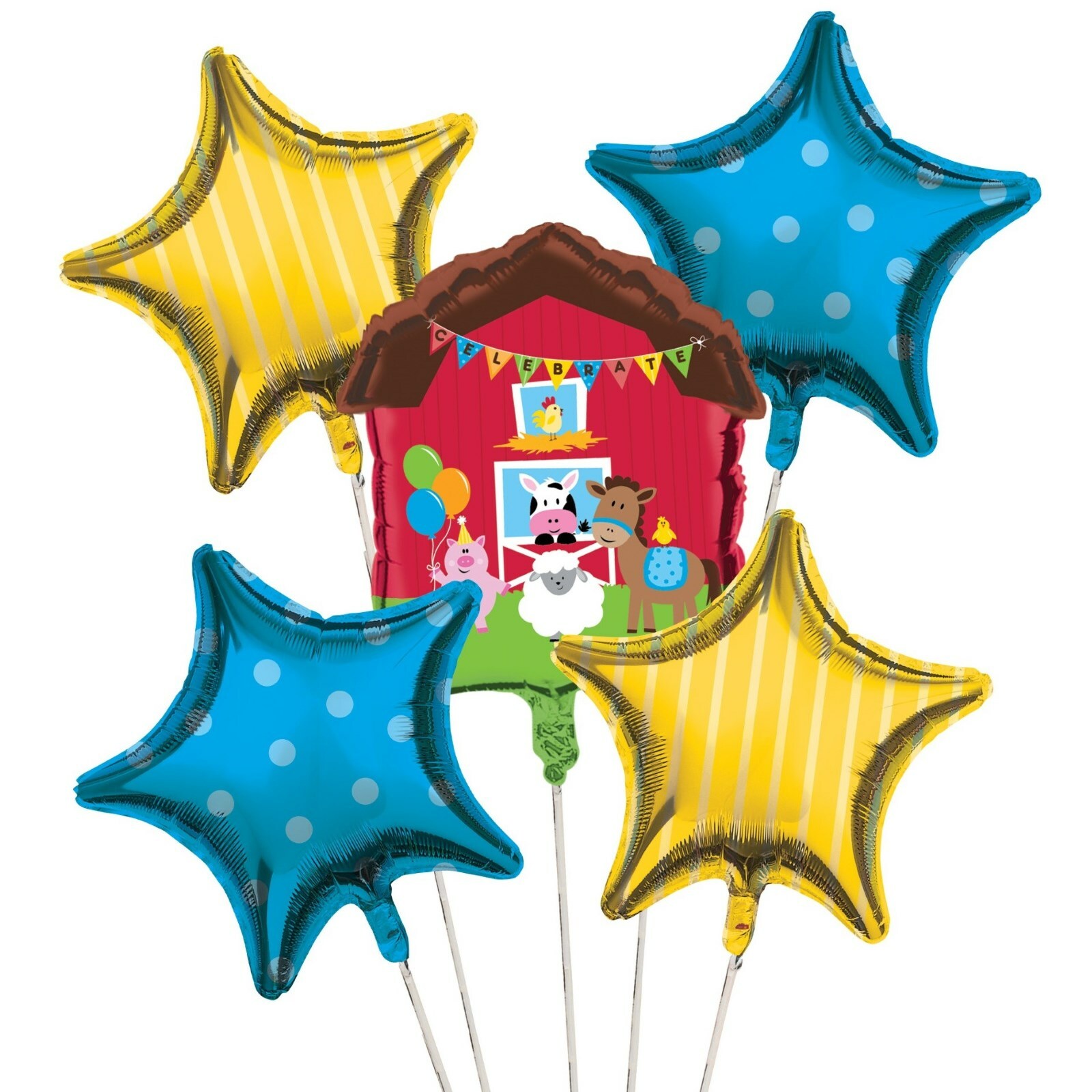 Farmhouse Fun Helium Balloon Bouquet