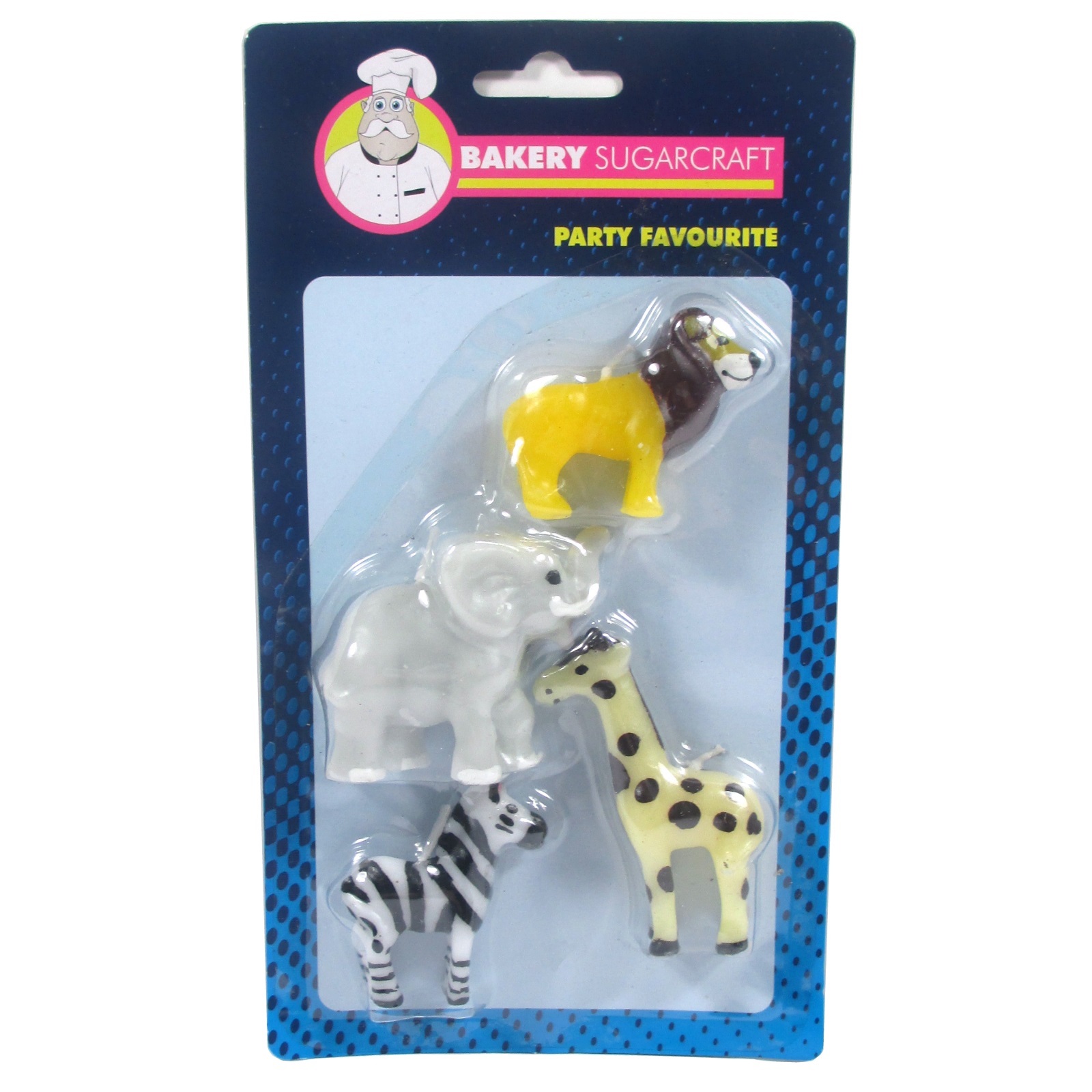 Jungle Animal Candle Set (Pack of 4)