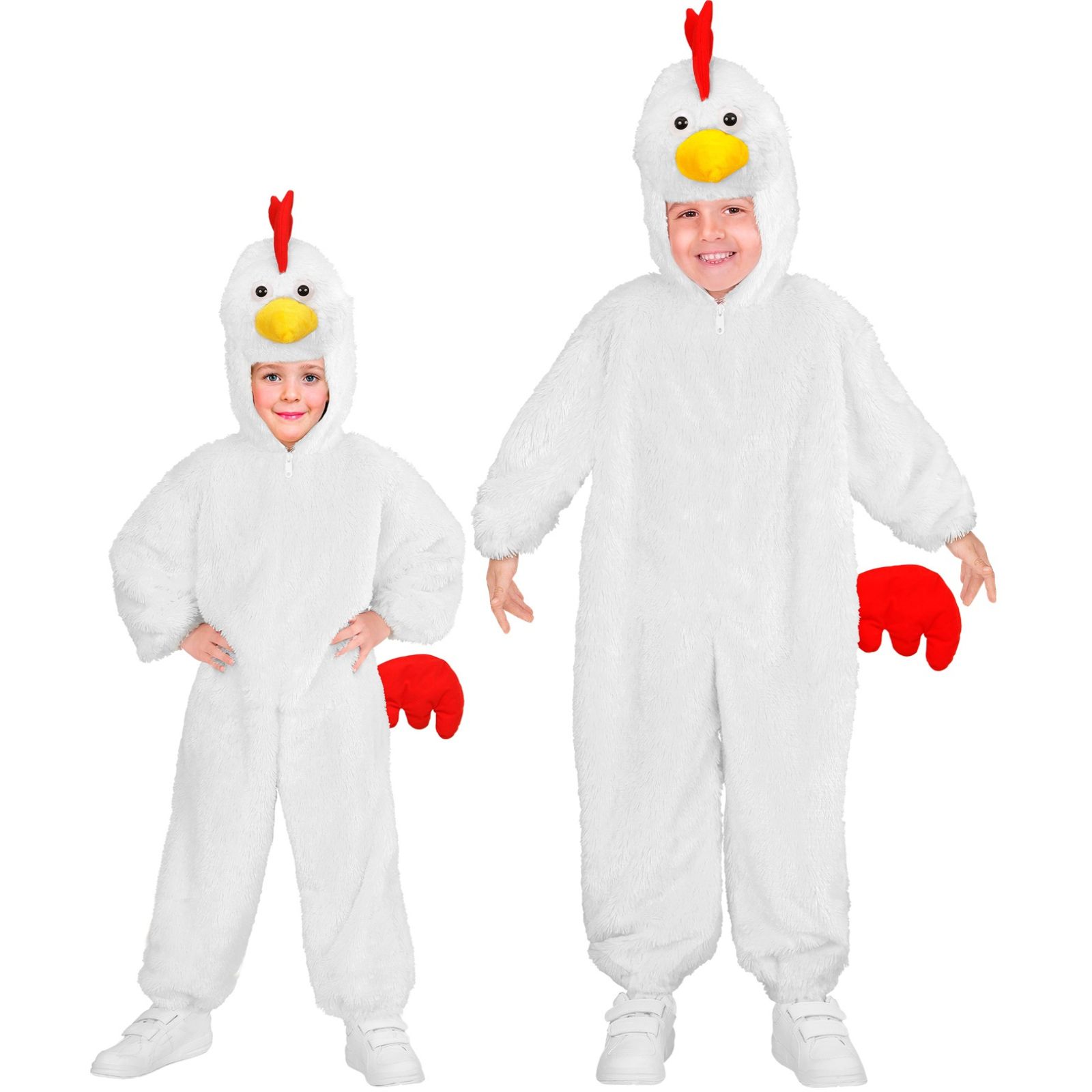 Kids Fluffy Chicken Costume