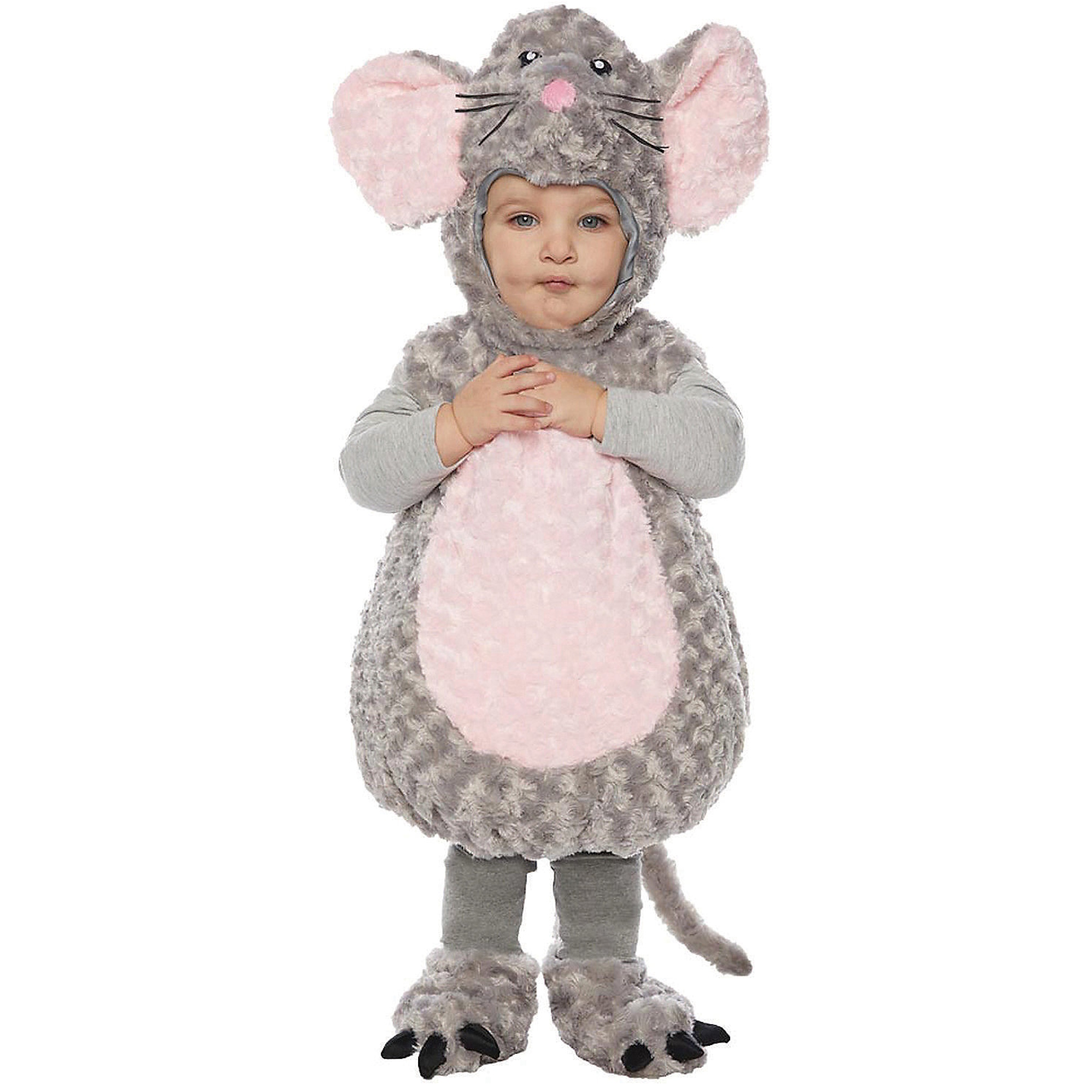 Little Grey Mouse Kids Costume 