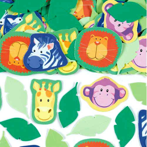 Jungle Animals Confetti/Table Scatters