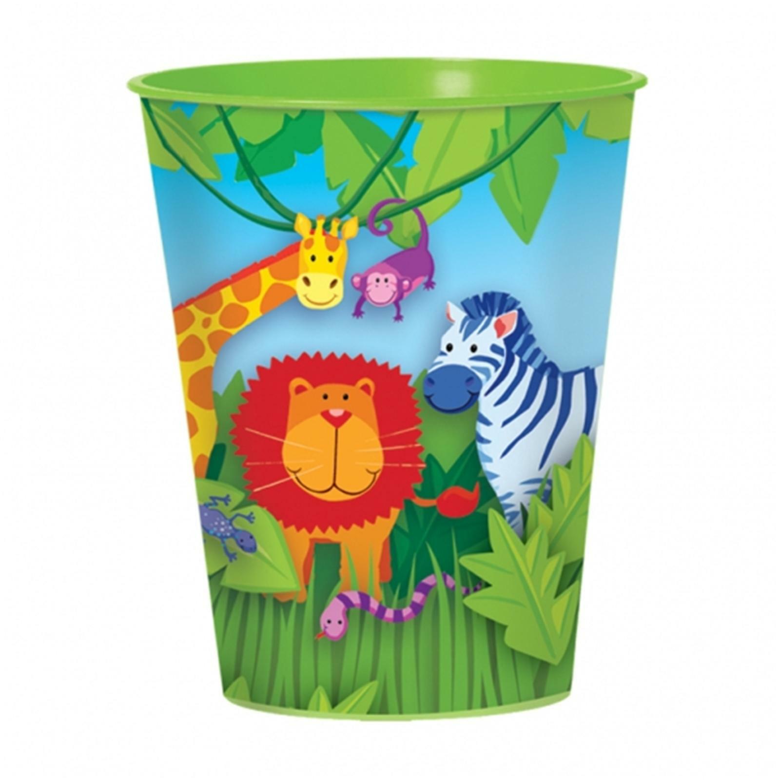 Jungle Animals Large Plastic Cup