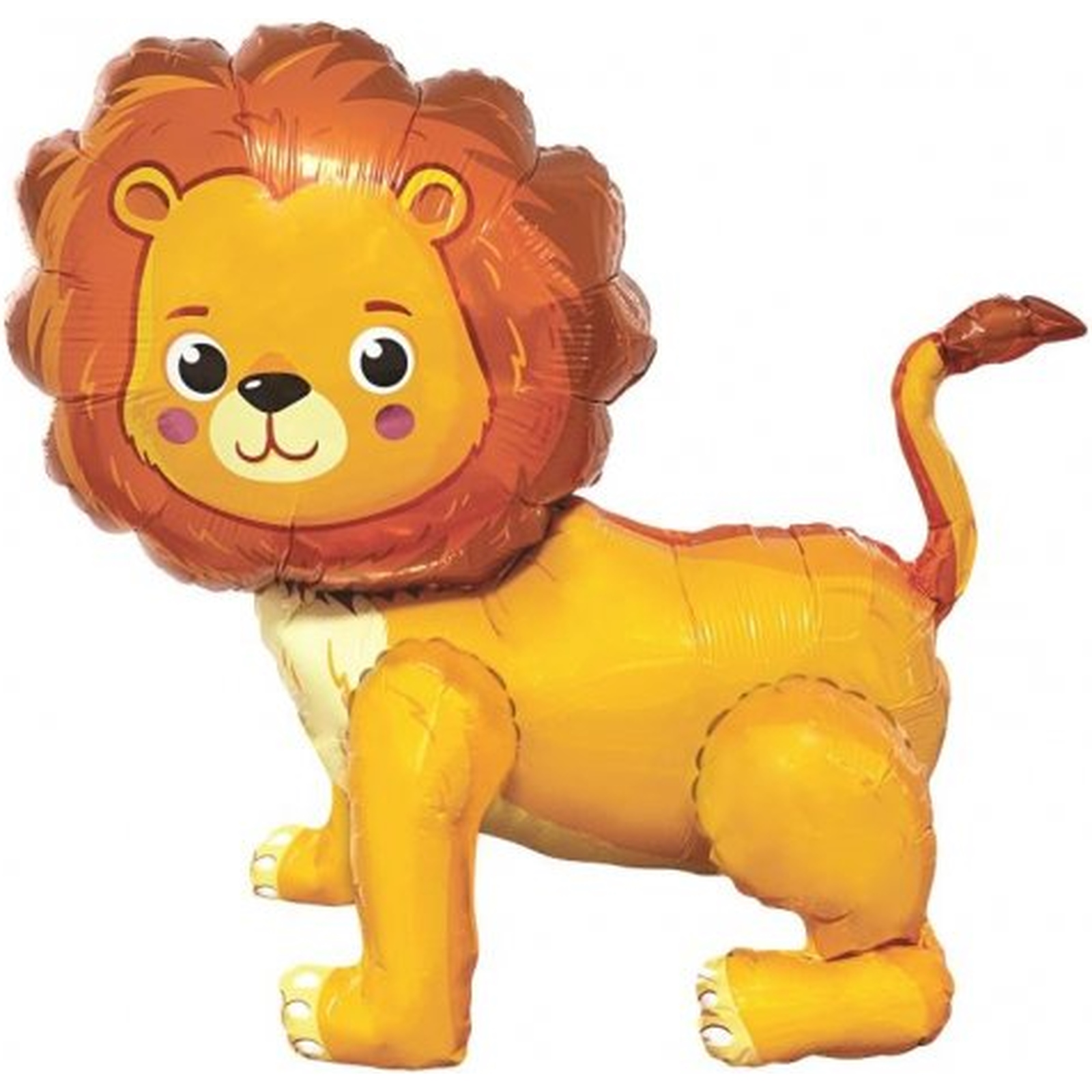 Standing Airz Lion Air Fill Foil Balloon 54cm