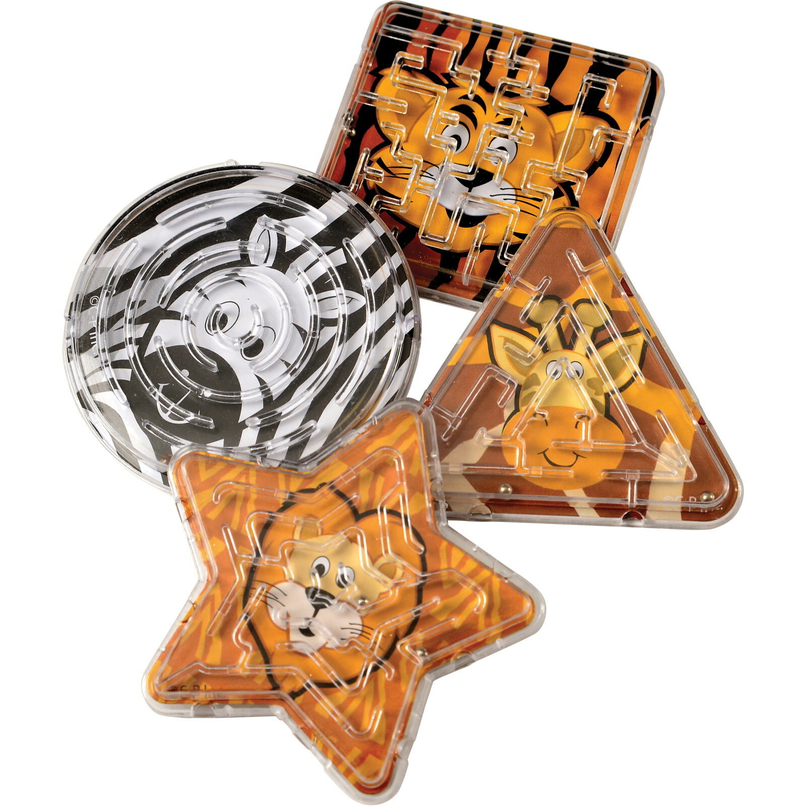Jungle Animals Maze Games (Pack of 12)