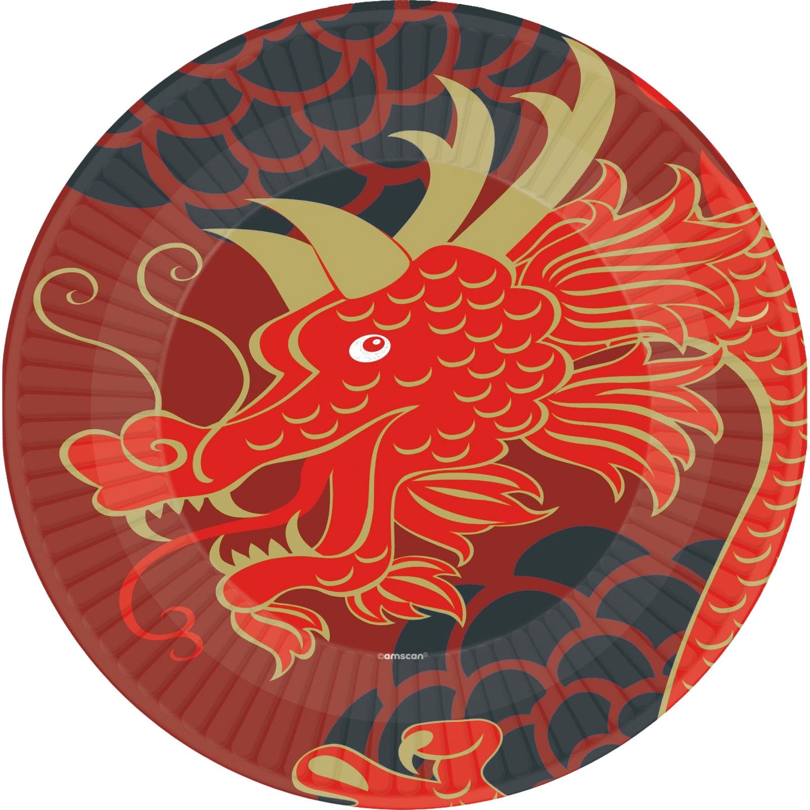 Chinese New Year Large Paper Plates (Pack of 8)
