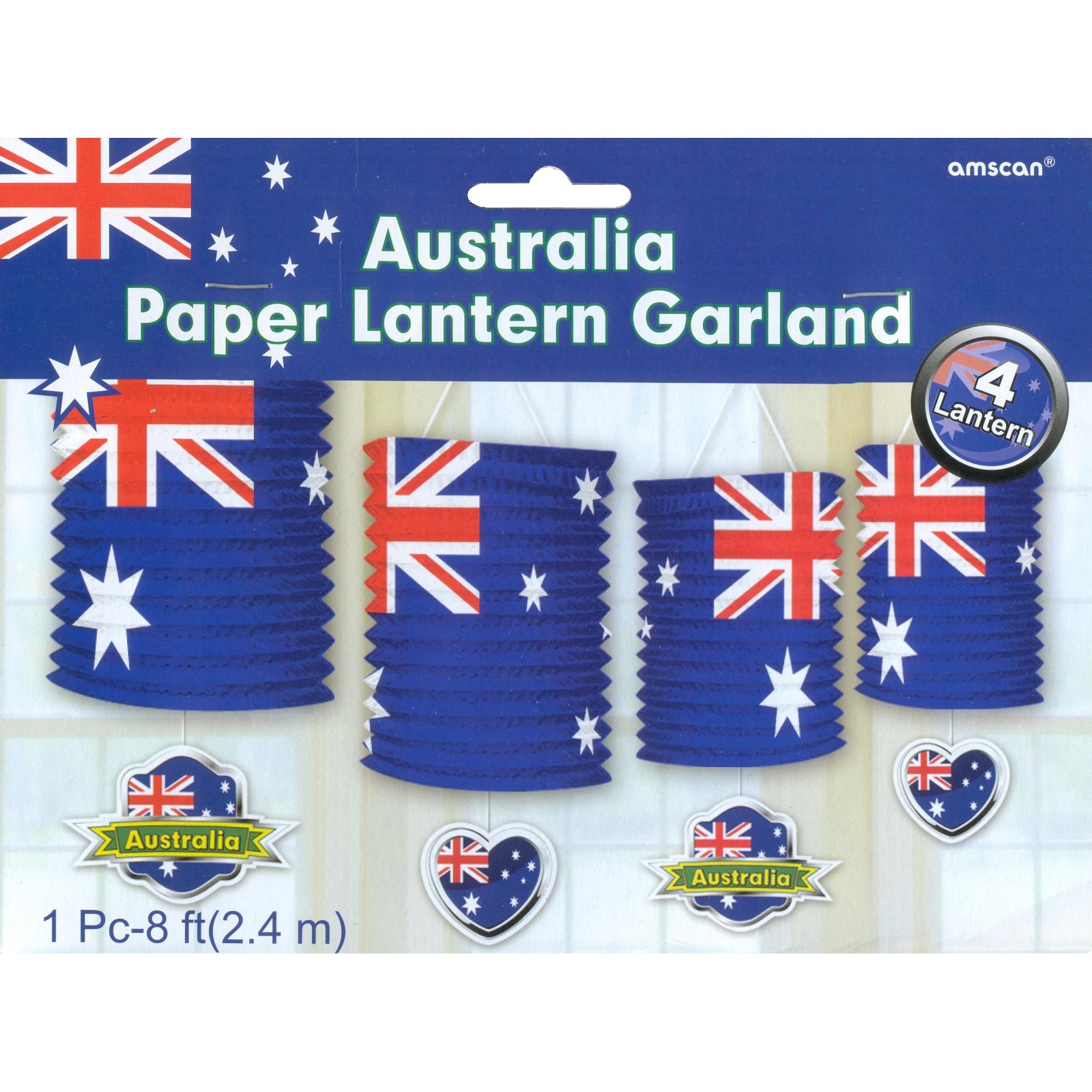Australia Paper Lantern Garland
