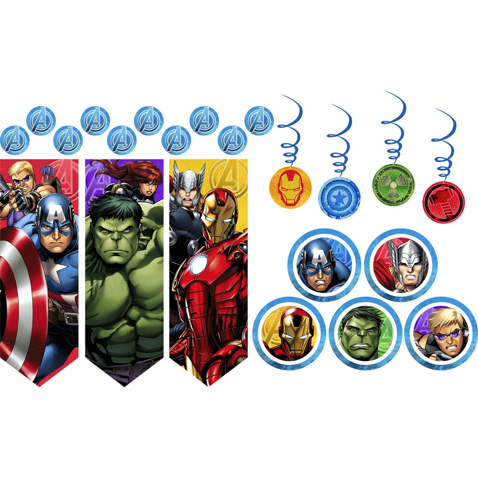 Avengers Assemble Room Decoration Kit