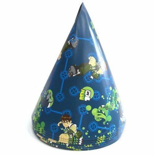Ben 10 Party Hats (Pack of 6)