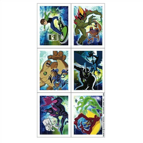 Ben 10 Alien Force Stickers (Pack of 24)