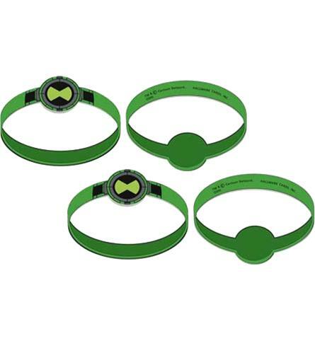 Ben 10 Alien Force Wristbands (Pack of 4)