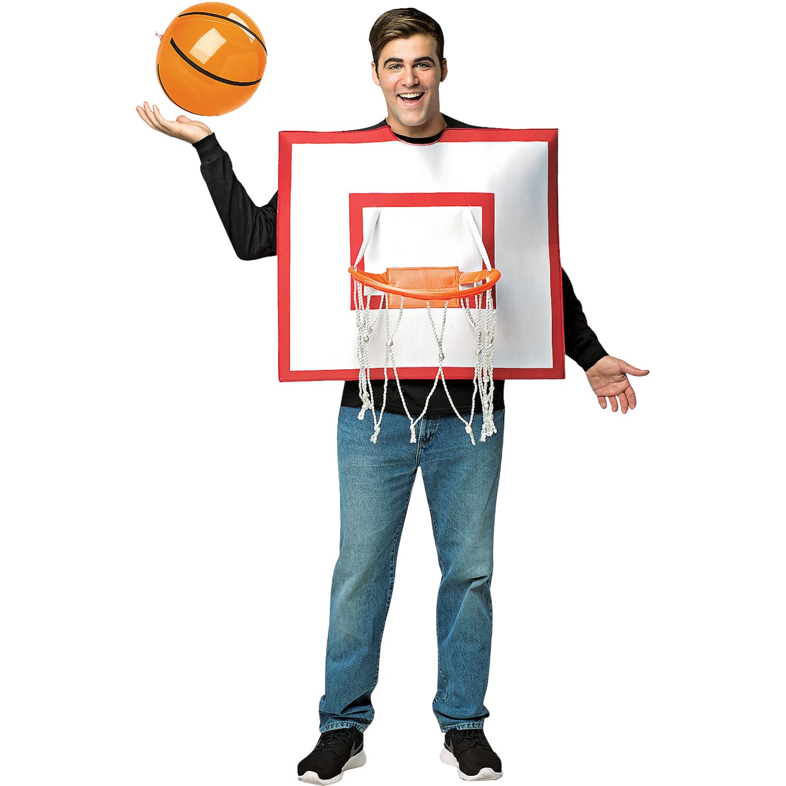 Adult Basketball Hoop Costume One Size