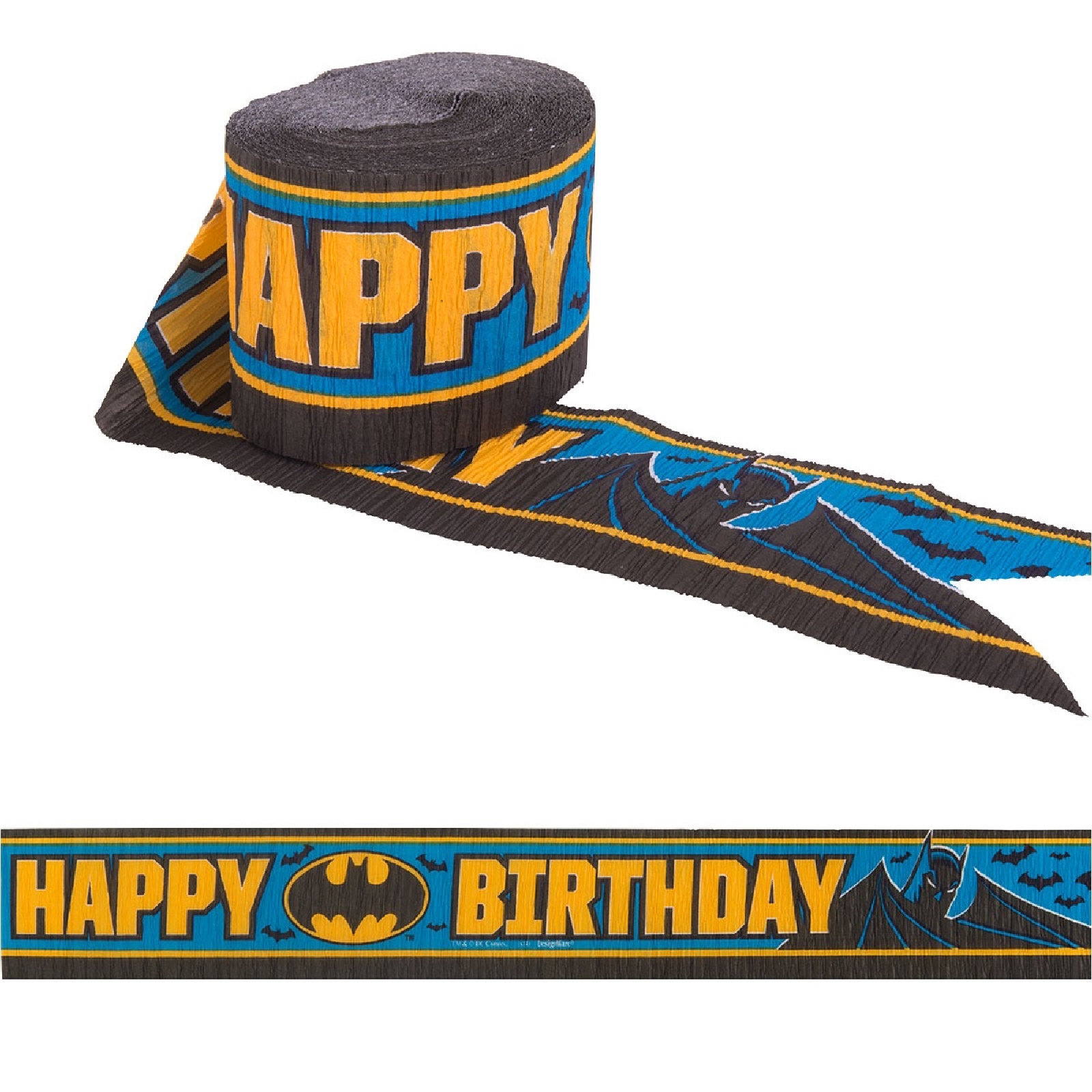 Batman Crepe Streamer
