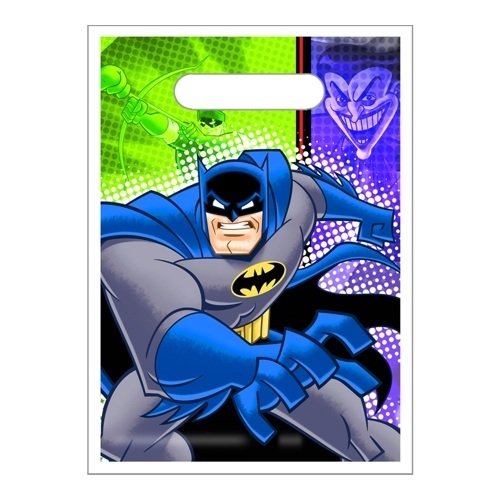 Batman Lolly/Treat Bags (Pack of 8)