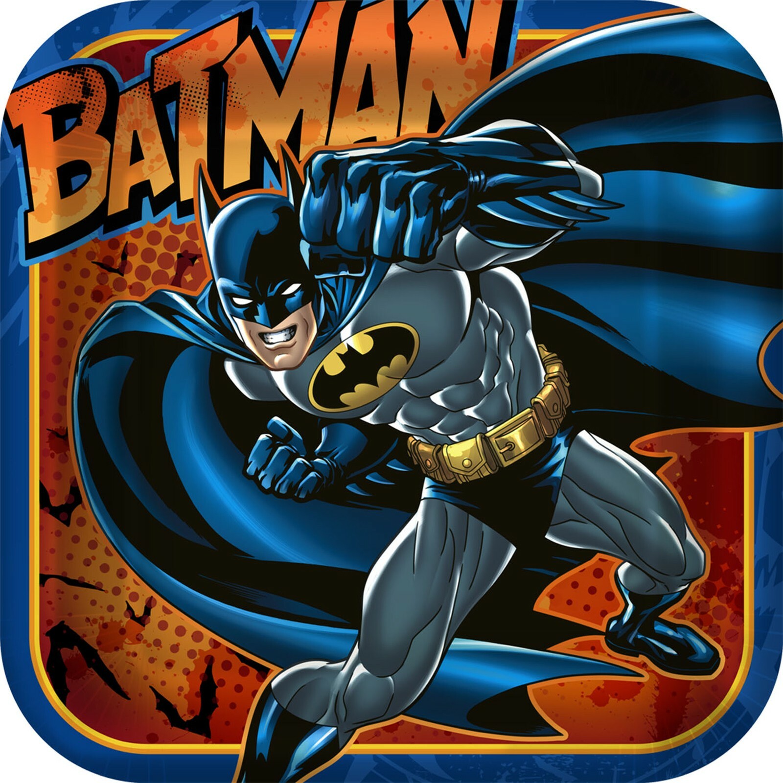 Batman Heroes and Villains Large Paper Plates (Pack of 8)