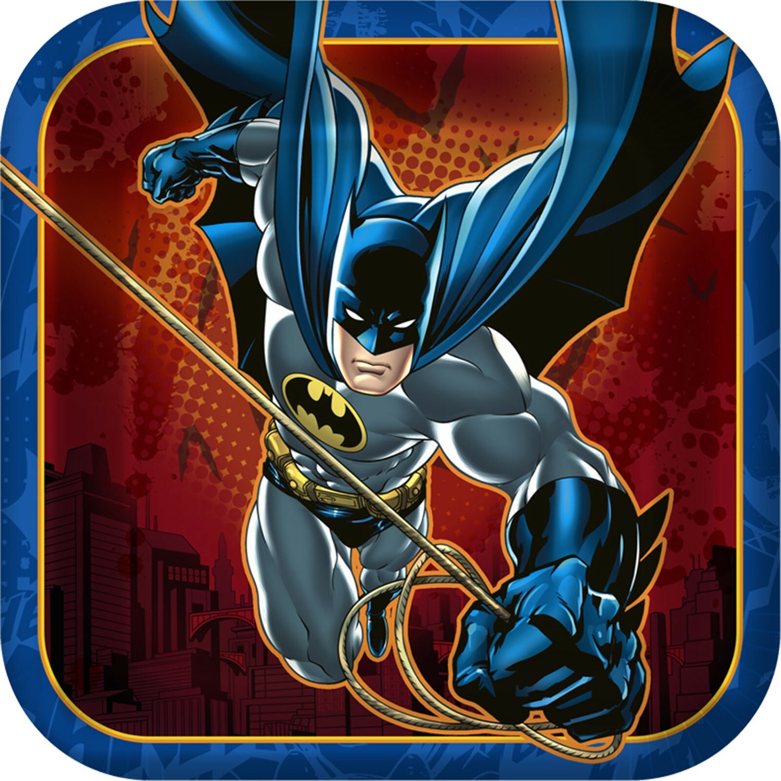 Batman Heroes and Villains Small Paper Plates (Pack of 8)