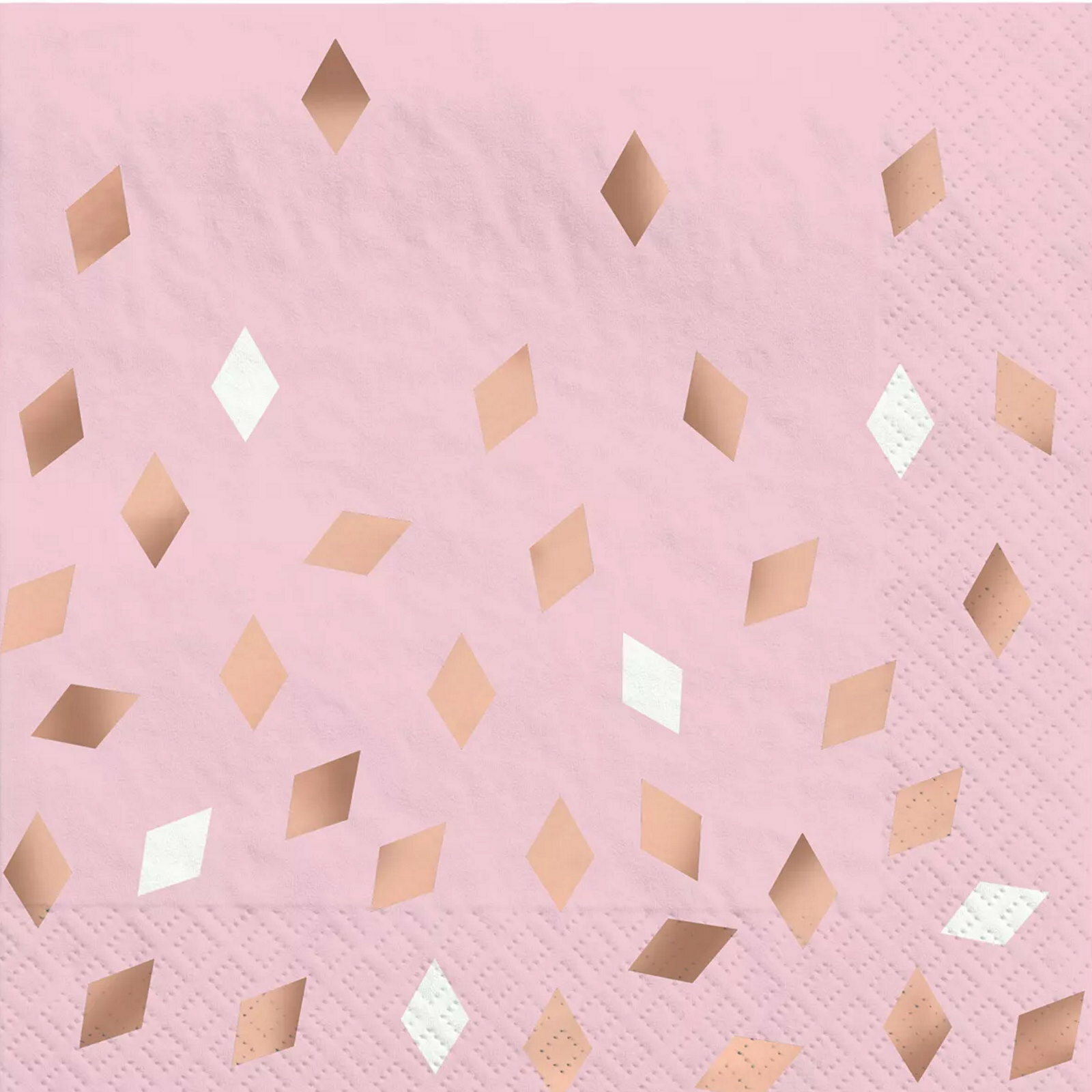 Blush Birthday Large Paper Napkins / Serviettes (Pack of 16)