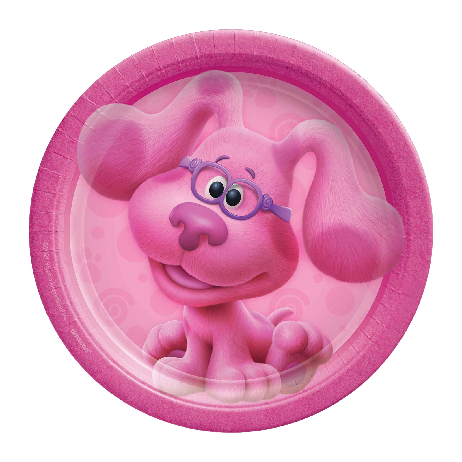 Blue's Clues Magenta Small Paper Plates (Pack of 8) 