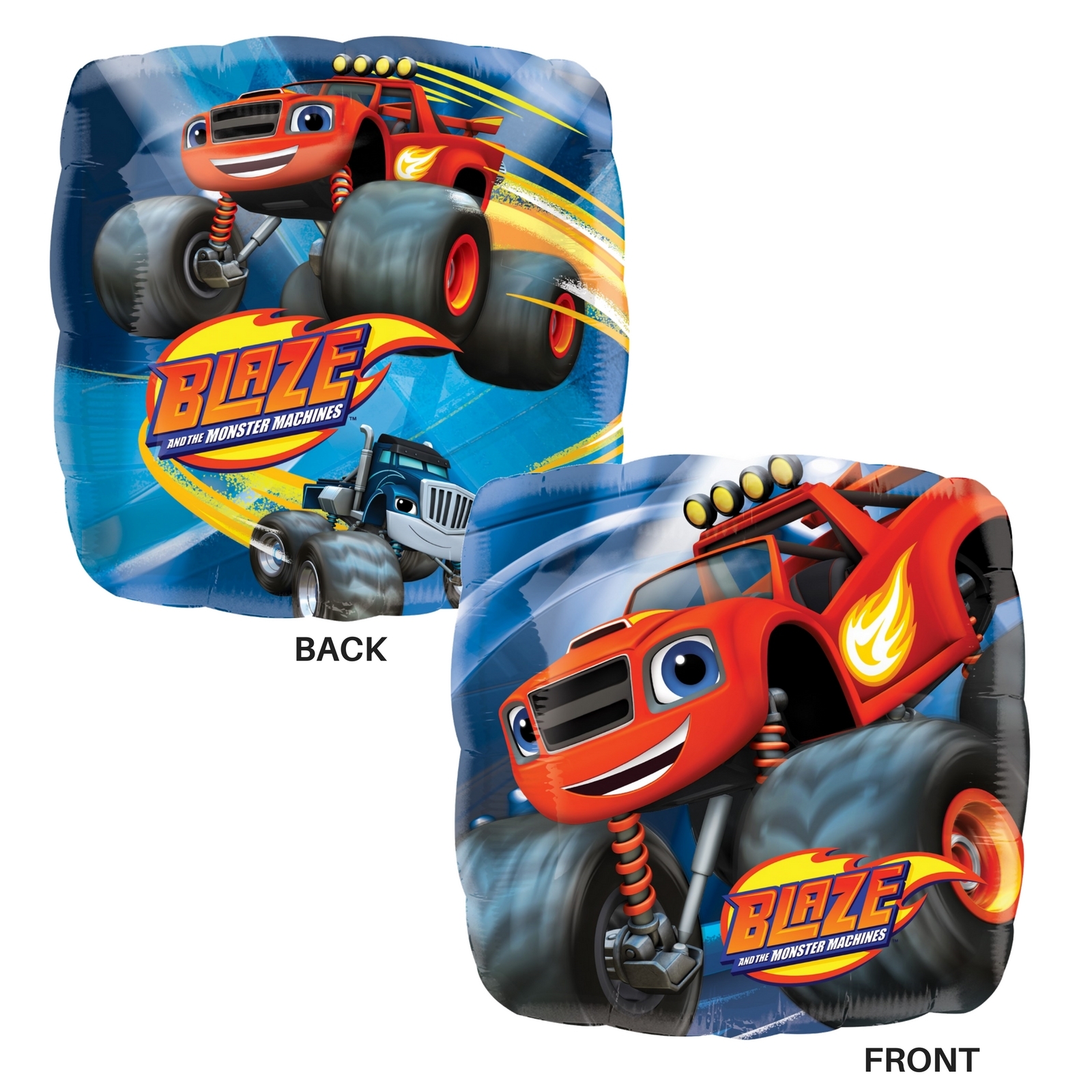 Blaze and the Monster Machines Square Helium Balloon