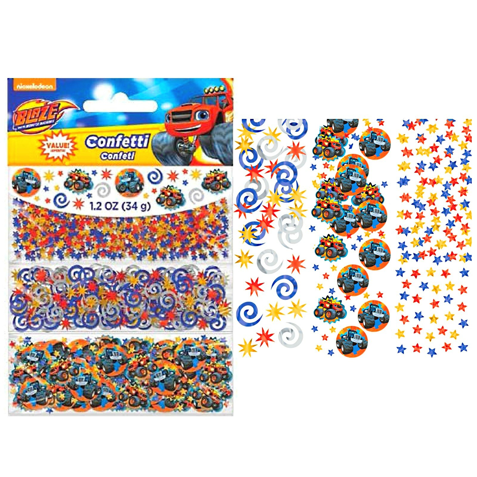 Blaze and the Monster Machines Confetti/Table Scatters
