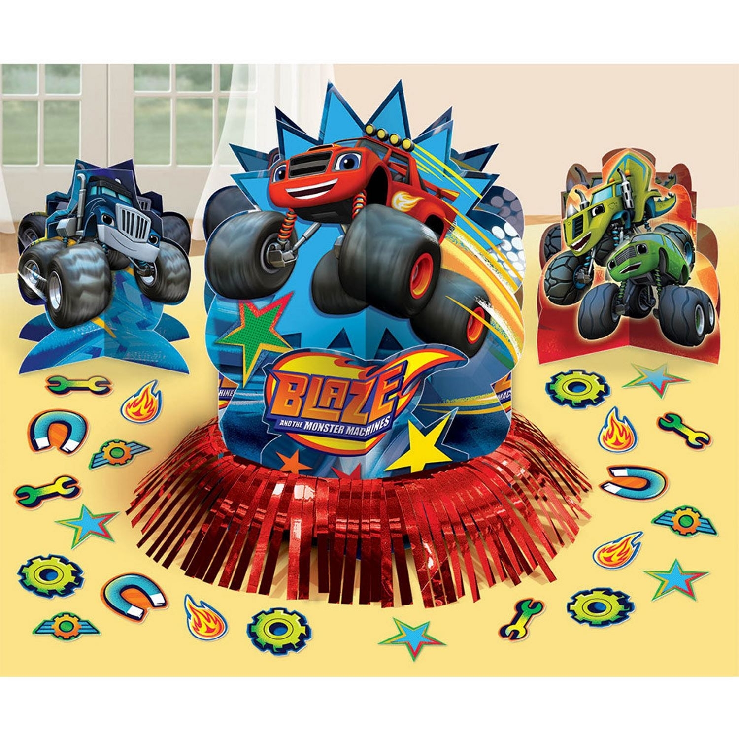 Blaze and the Monster Machines Table Decorating Kit