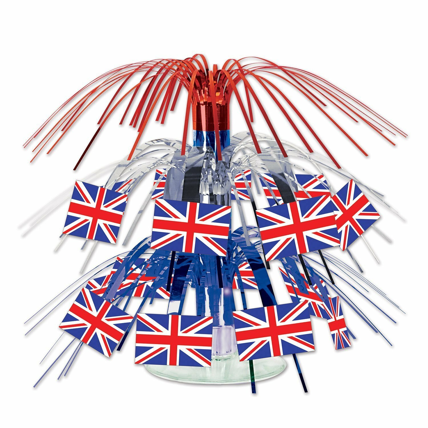 Union Jack Mini Cascade Centrepiece