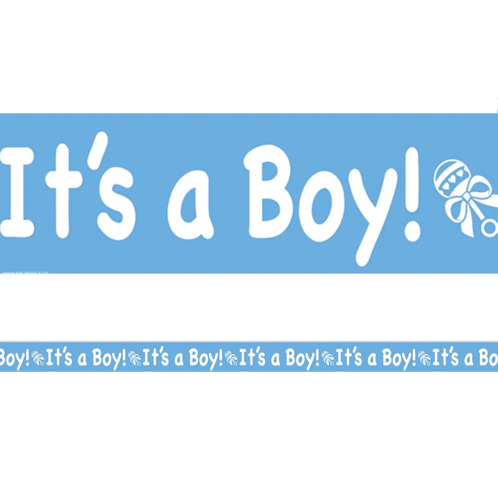 It's a Boy Party Tape