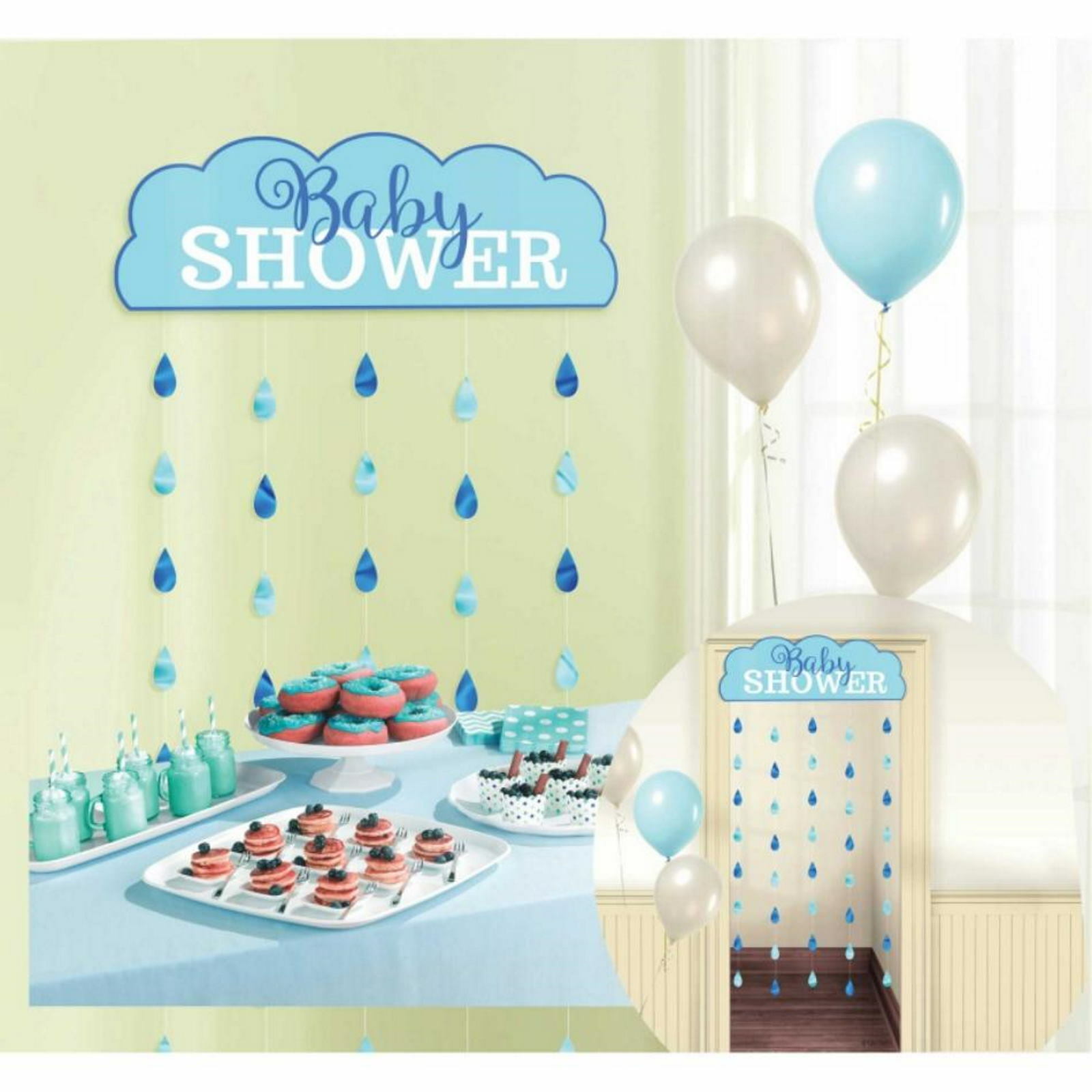 Baby Shower Boy Doorway Curtain