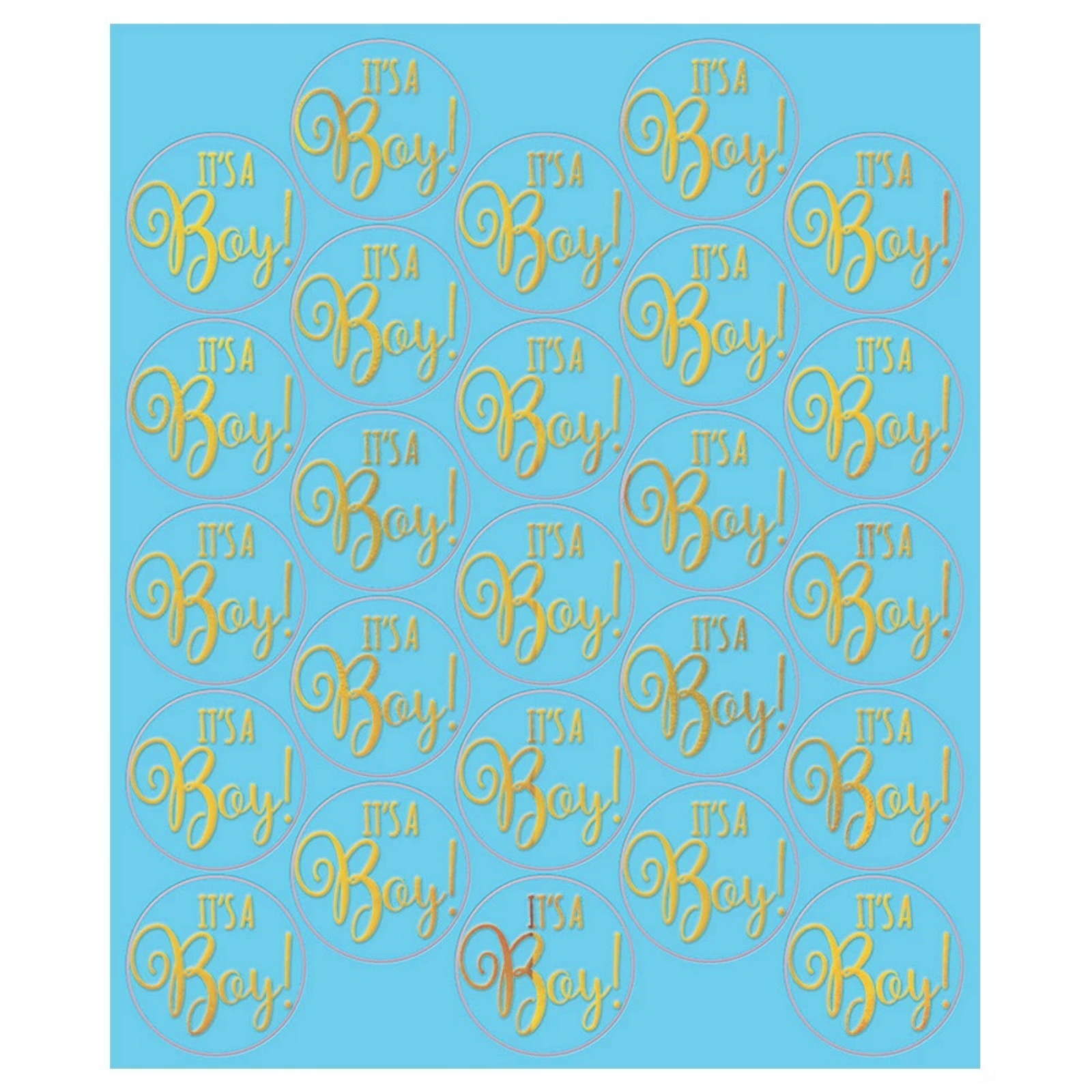 It's A Boy Sticker Seals (Pack of 25)