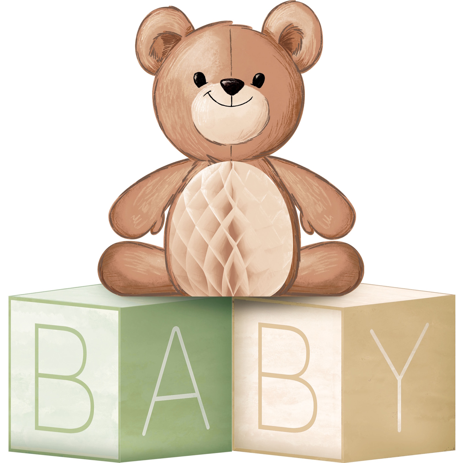 Teddy Bear Dreams Baby Shower Centerpiece