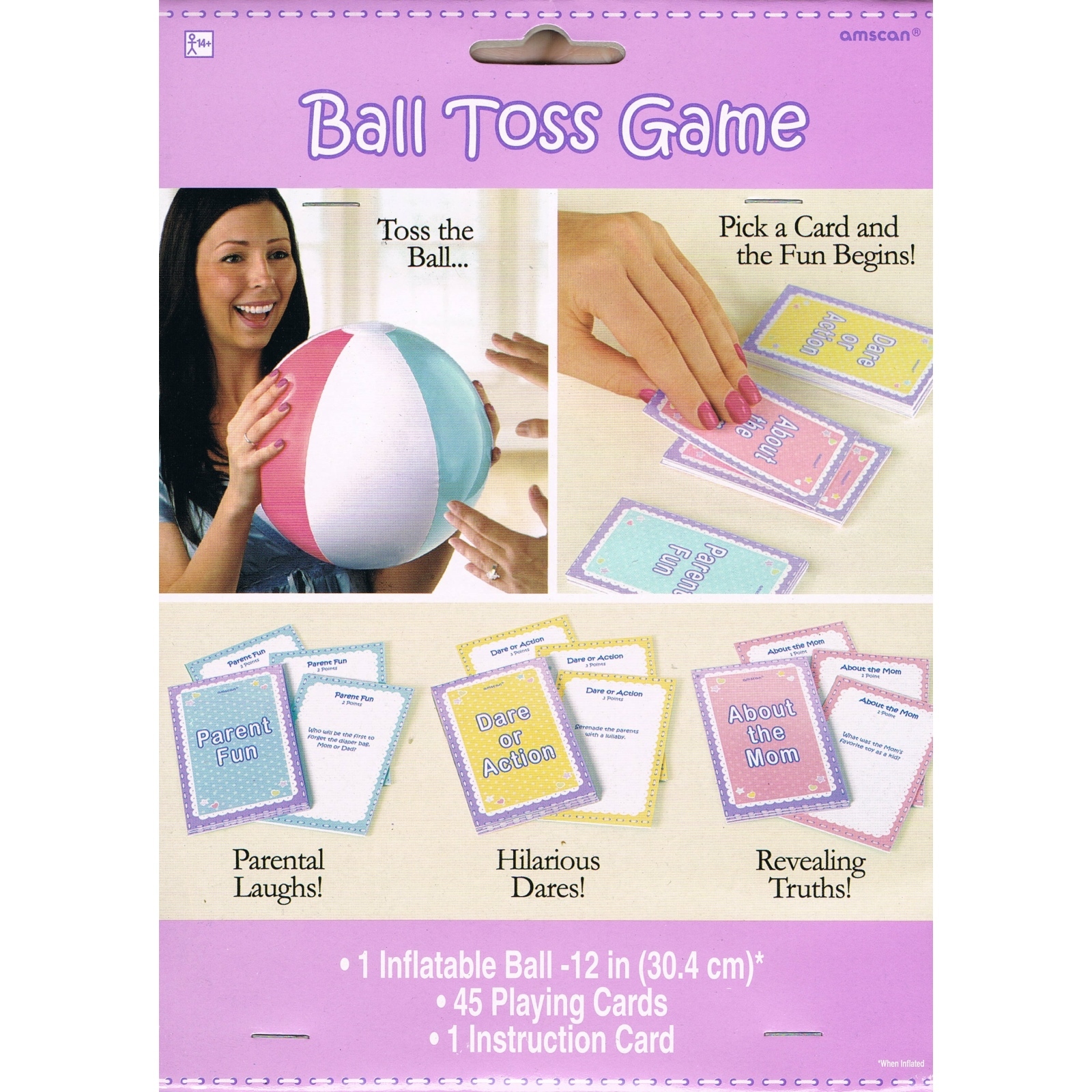 Baby Shower Ball Toss Game