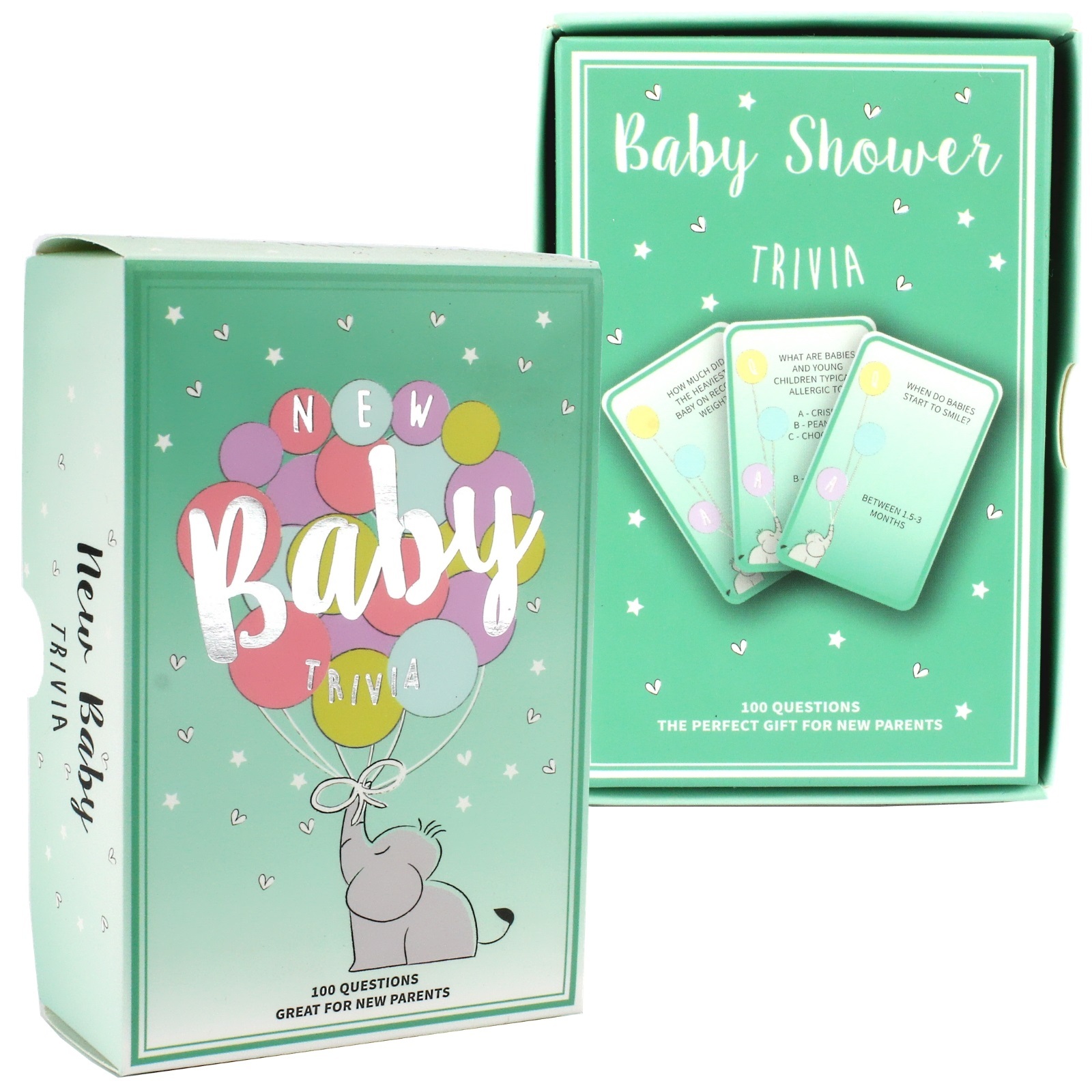 New Baby Trivia Game (100 Cards)
