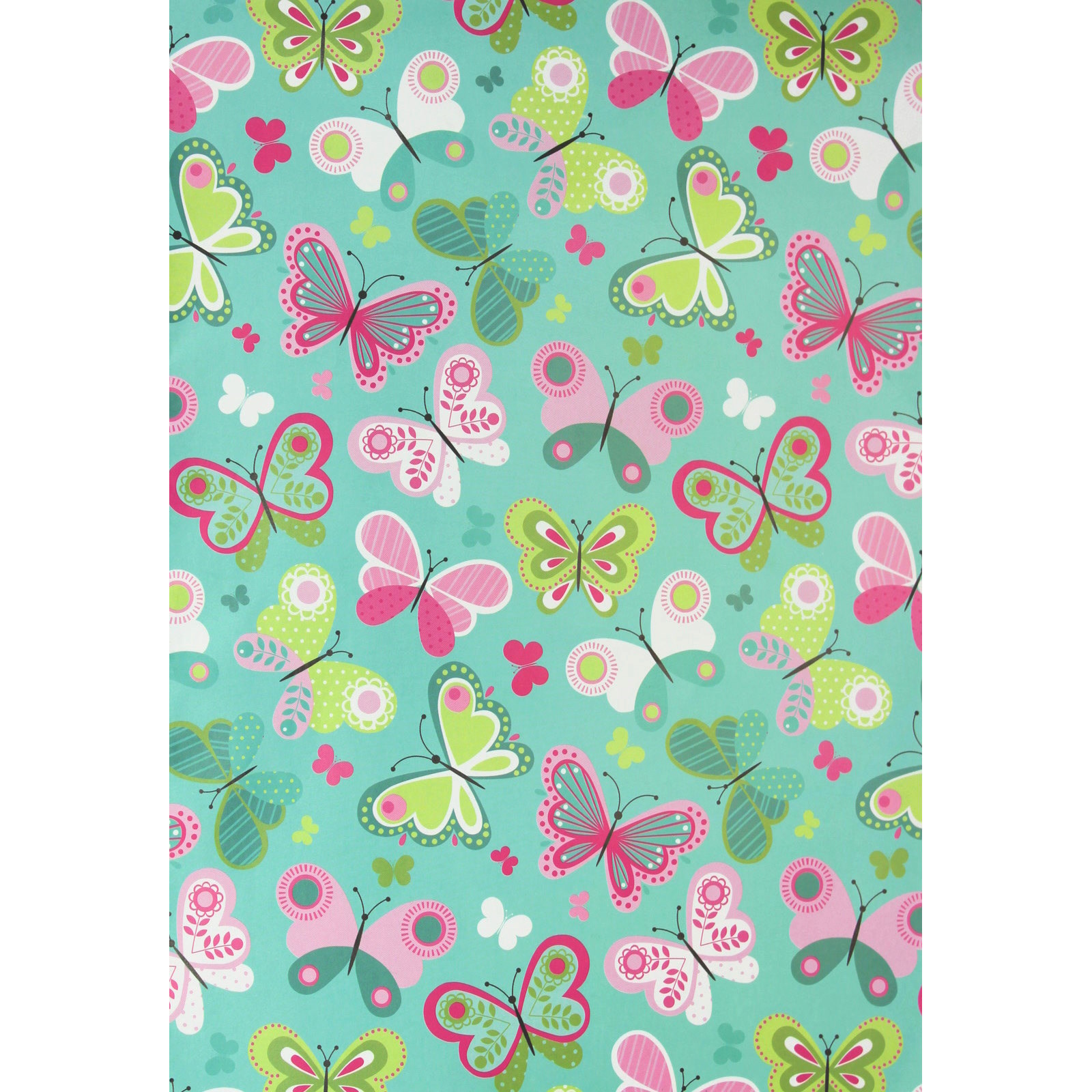 Pretty Butterflies Wrapping Paper (1 Sheet) 