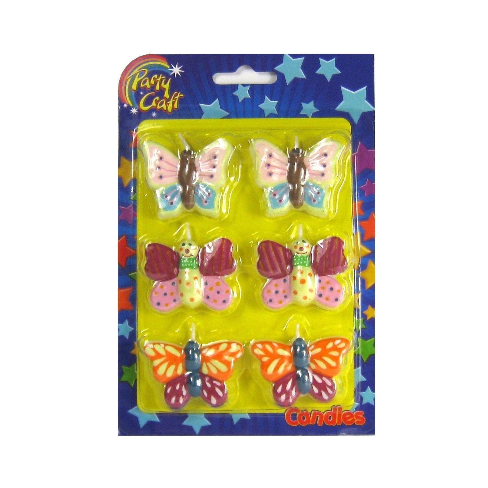Butterfly Mini Candle Set (Pack of 6)