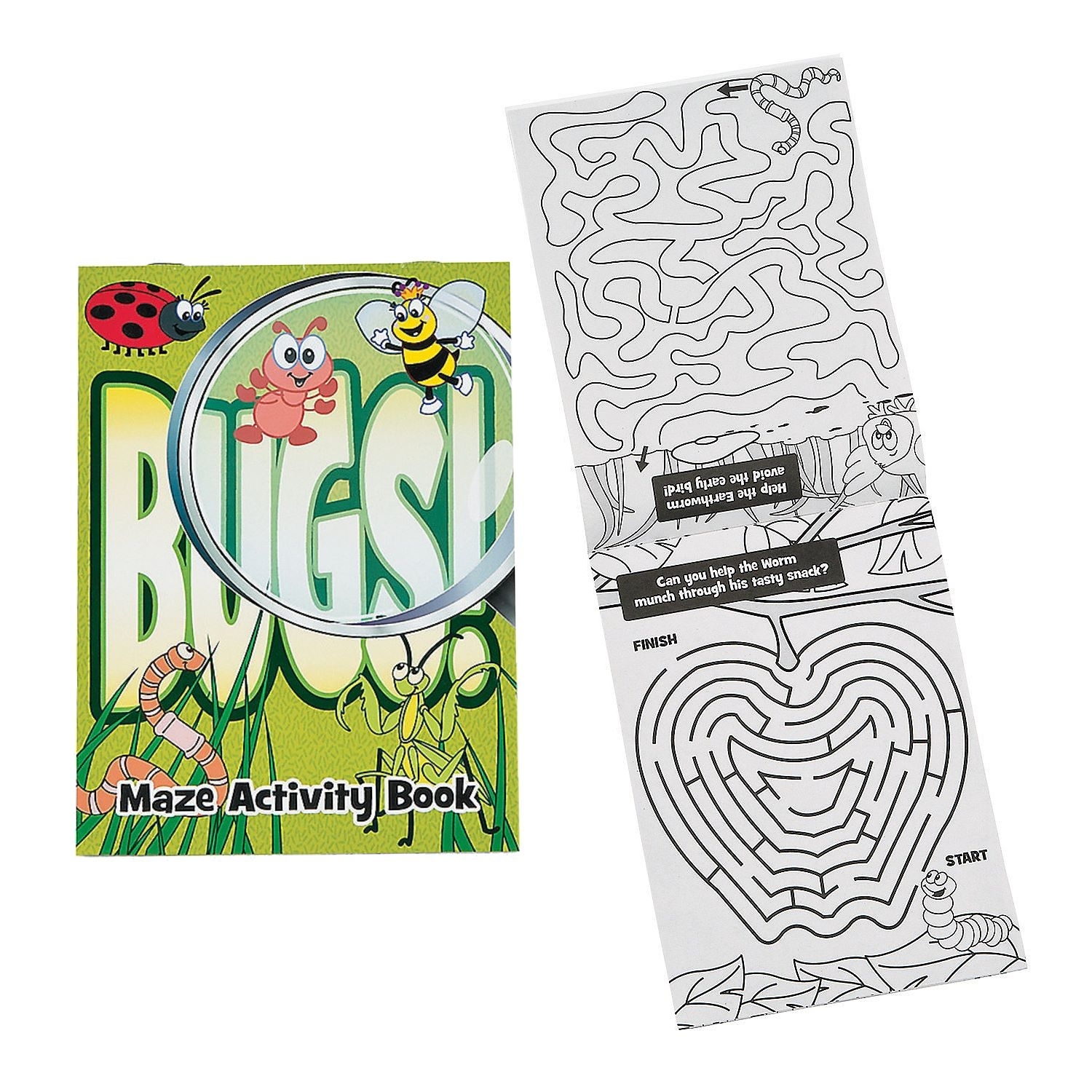 Bugs Activity Pads (Pack of 12)