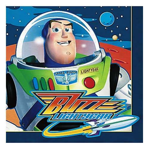 Buzz Lightyear Small Napkins / Serviettes (Pack of 16)
