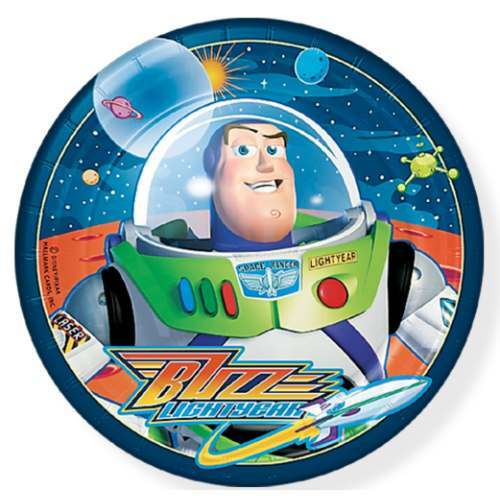 Buzz Lightyear Small Paper Plates (Pack of 8)
