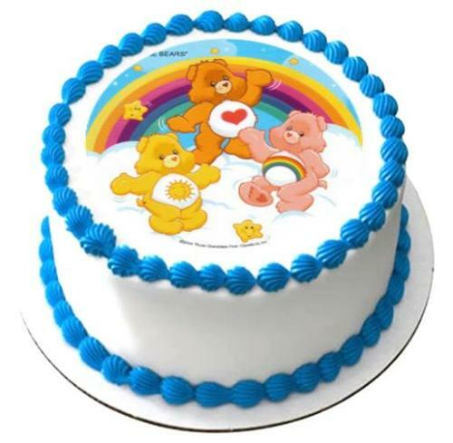Care Bears Edible Icing Cake Decoration