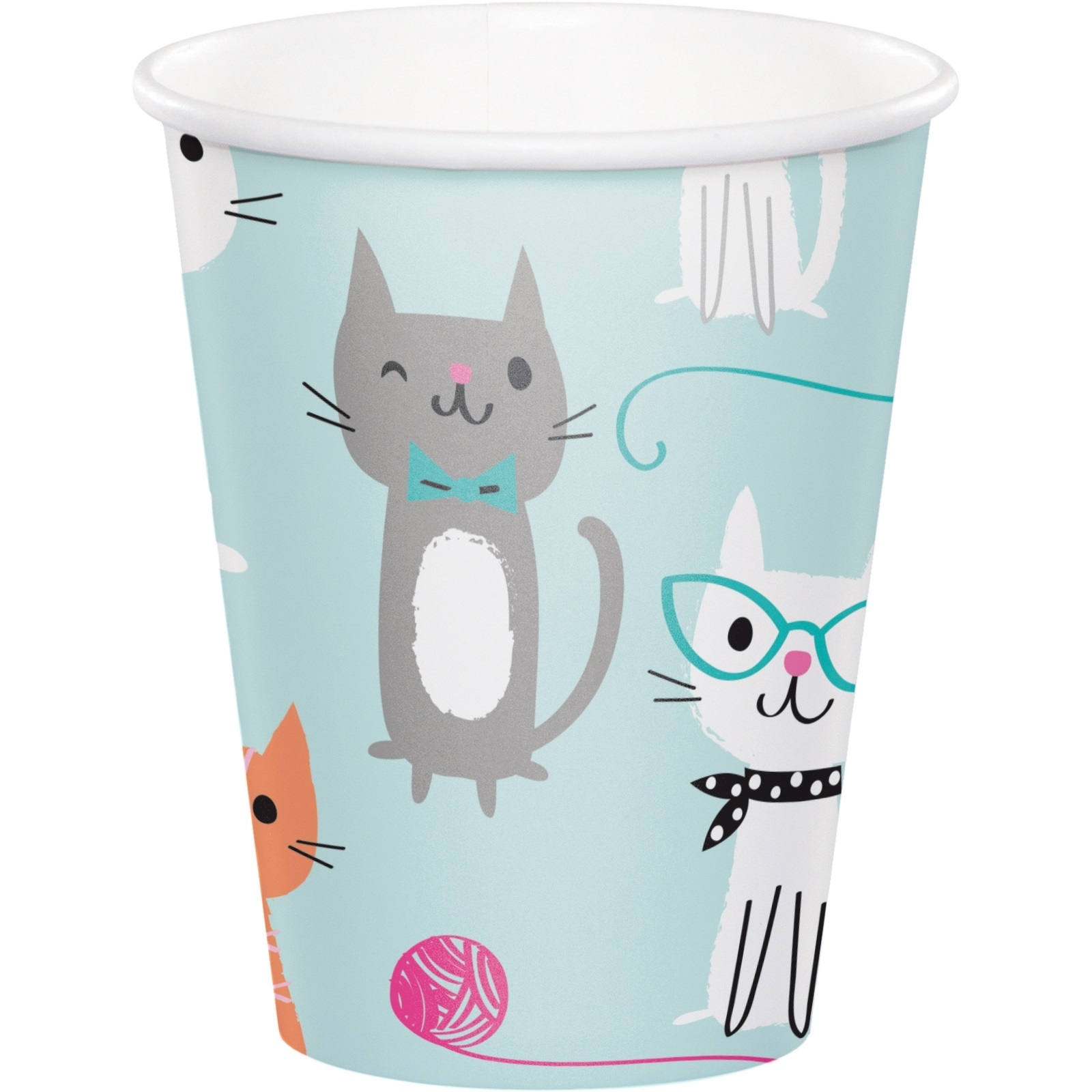 Purr-fect Party Paper Cups (Pack of 8)