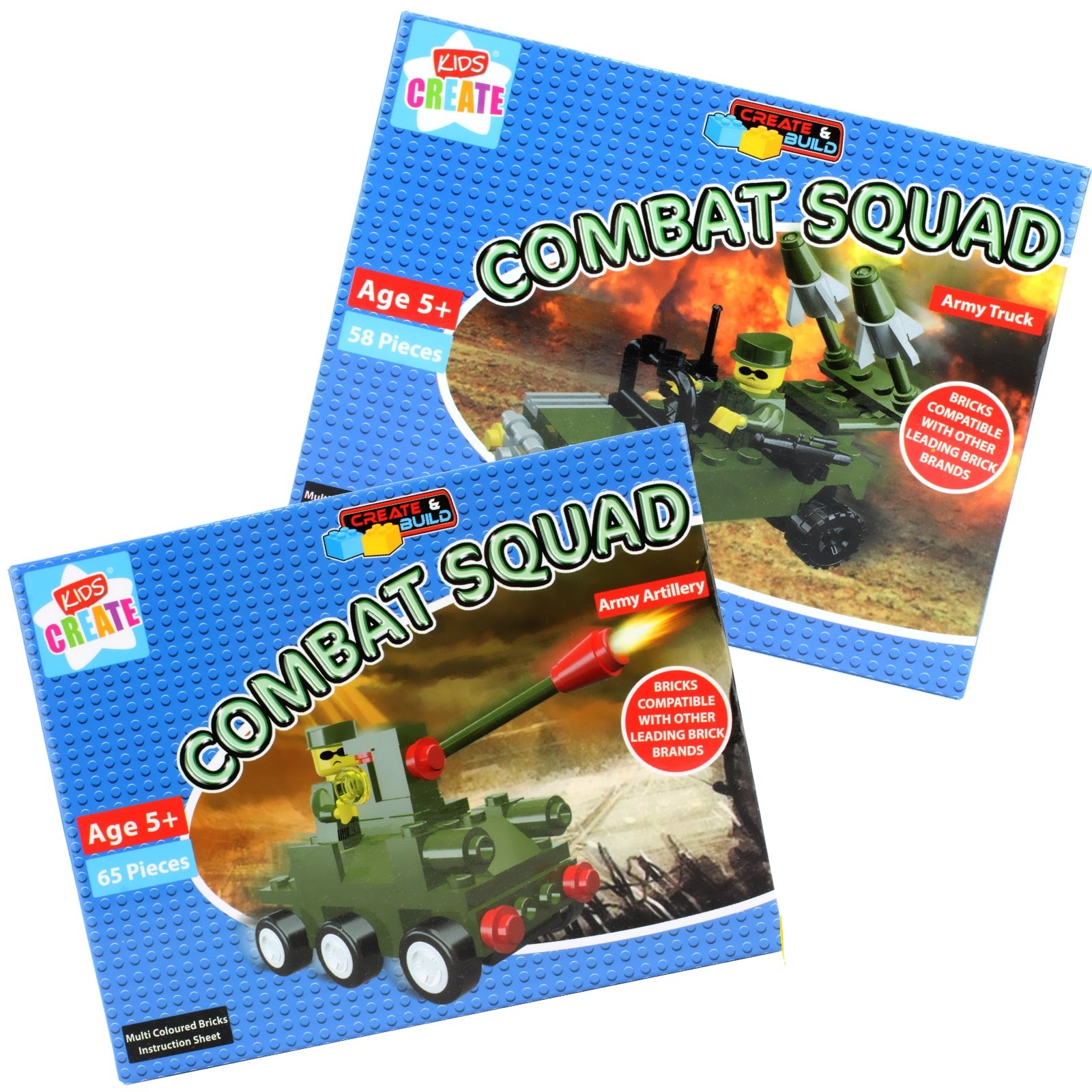 Combat Squad Bricks Building Set