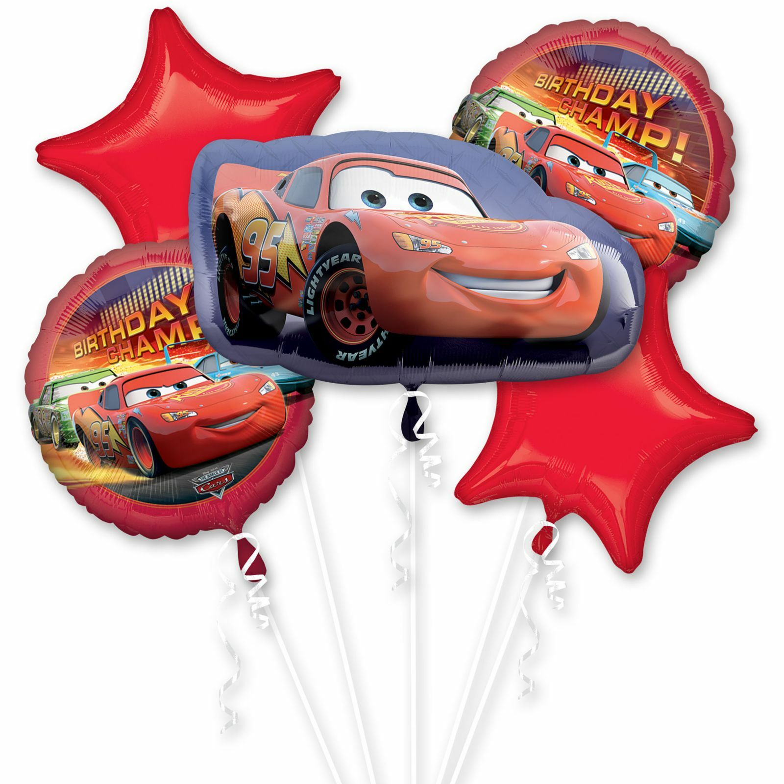 Cars Helium Balloon Bouquet