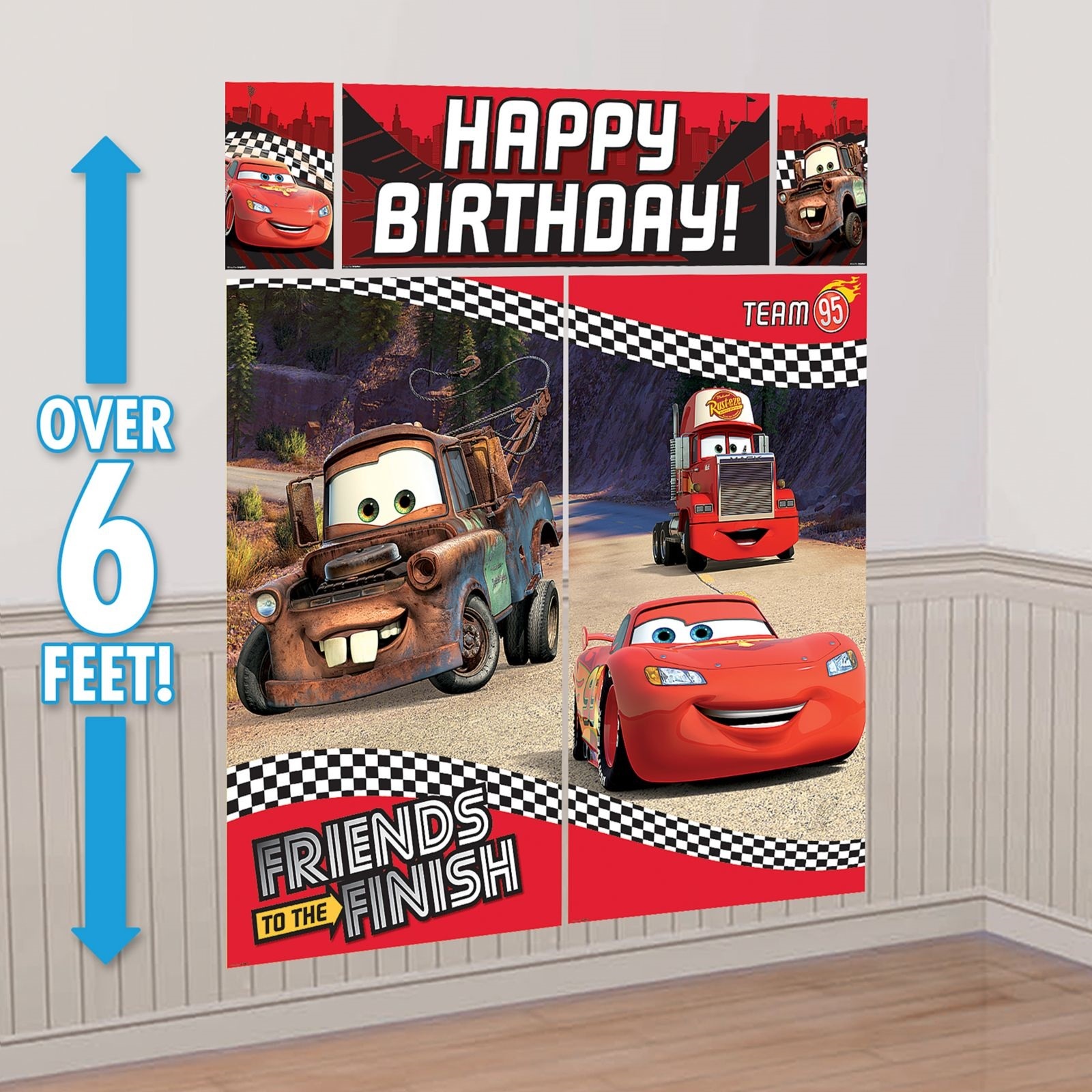Cars Wall Decorating Kit