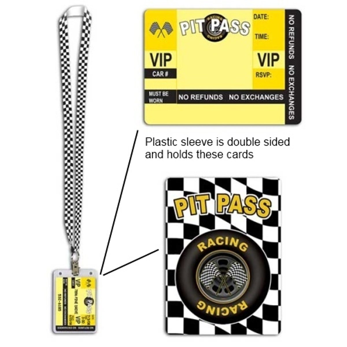 Racing Pit Pass | Cars | Boys Birthday Party Supplies | Discount Party ...