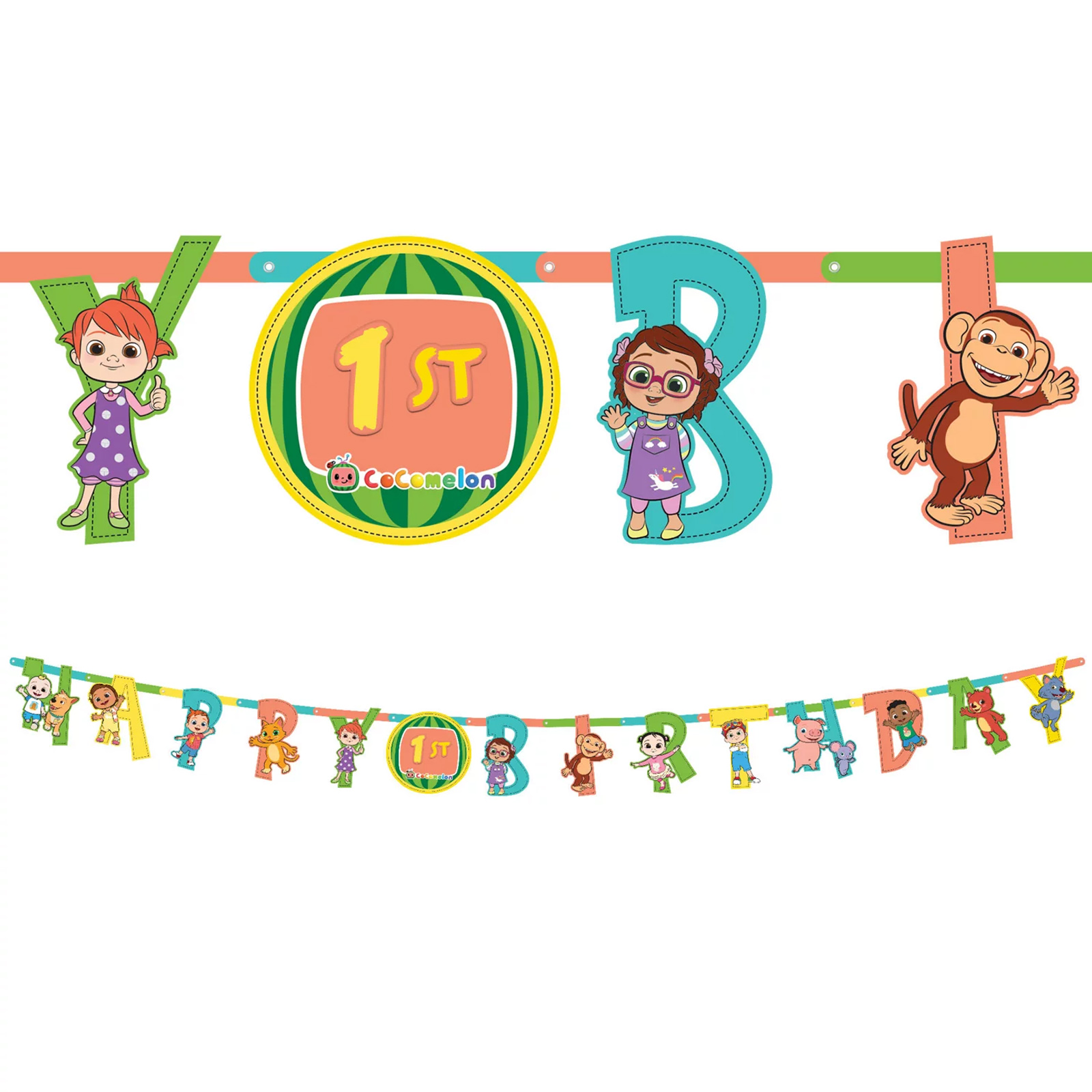 CoComelon Jumbo Add an Age Banner Kit