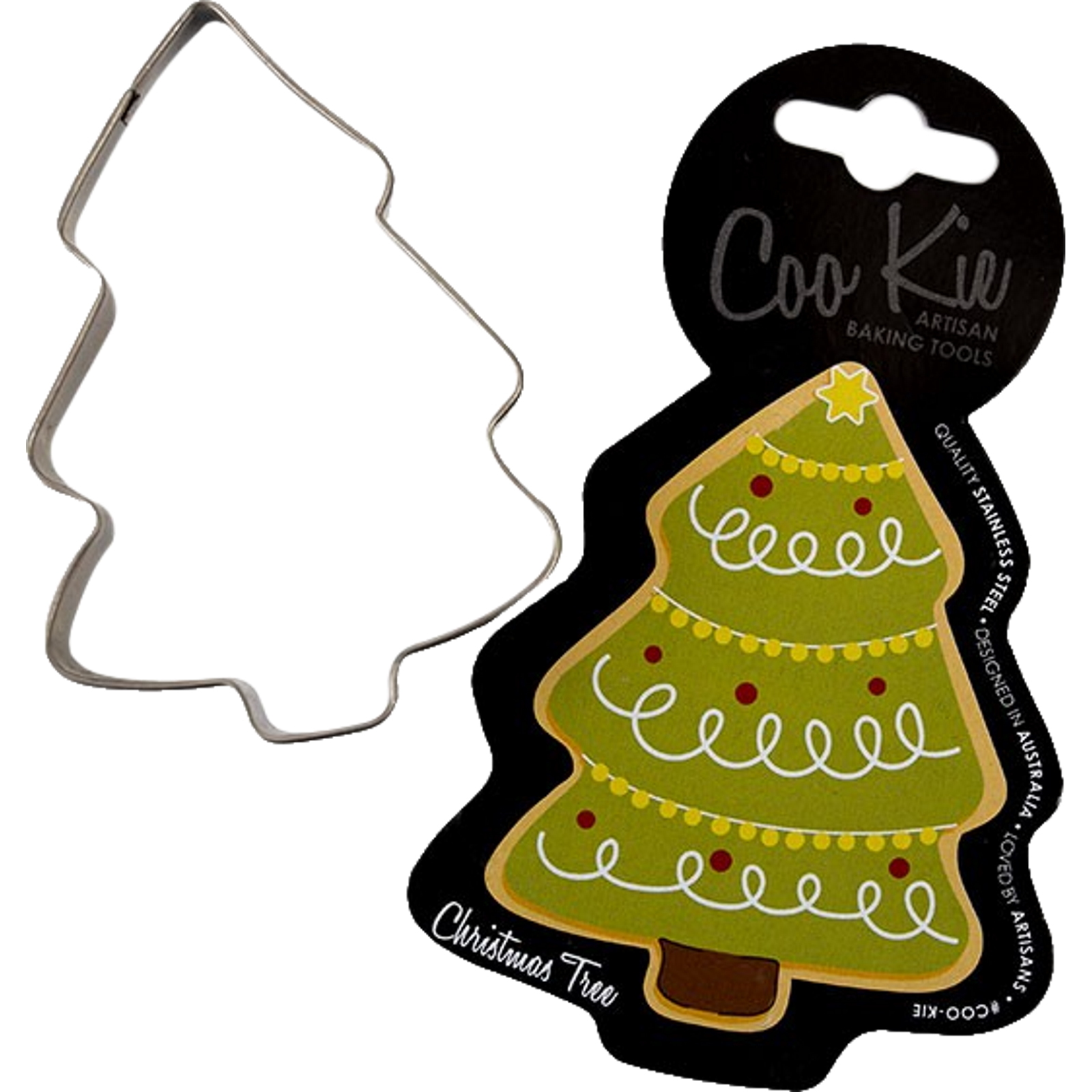 Coo Kie Christmas Tree Cookie Cutter 