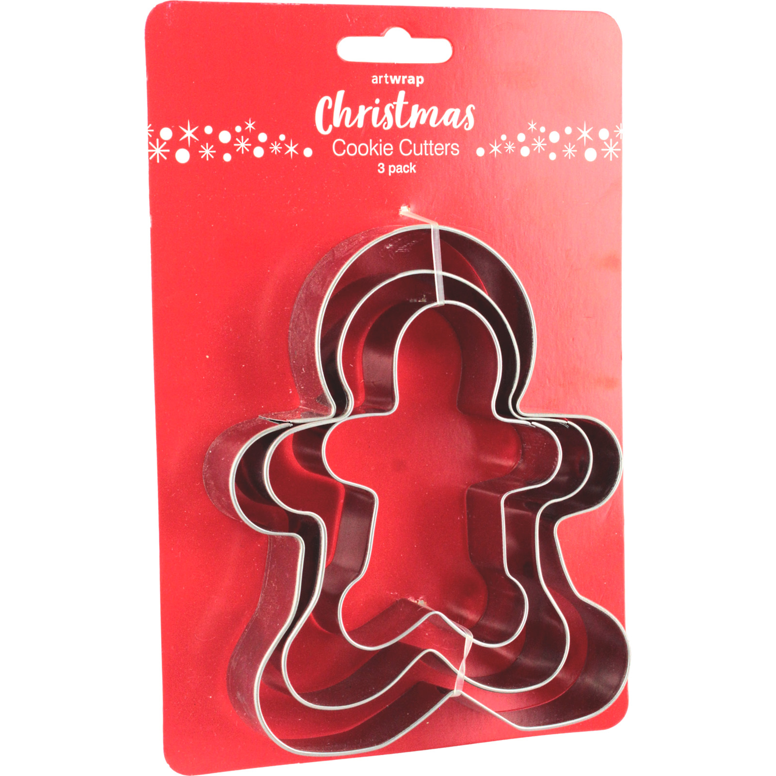 Gingerbread Cookie Cutters (Pack of 3)
